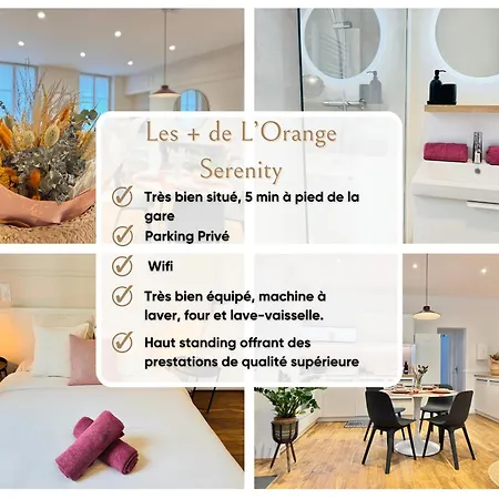 L'orange Serenity - Parking - Gare A 5 Min Troyes